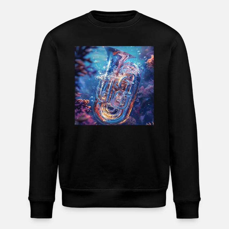 Tuba - Stanley/Stella Unisex Bio-Sweatshirt ROLLER - Schwarz