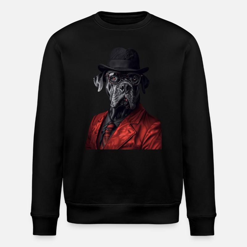 Cane Corso - Stanley/Stella Unisex Bio-Sweatshirt ROLLER - Schwarz