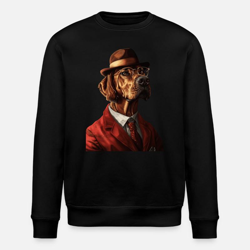 Rhodesian Ridgeback - Stanley/Stella Unisex Bio-Sweatshirt ROLLER - Schwarz