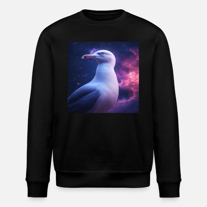 Möwe - Stanley/Stella Unisex Bio-Sweatshirt ROLLER - Schwarz