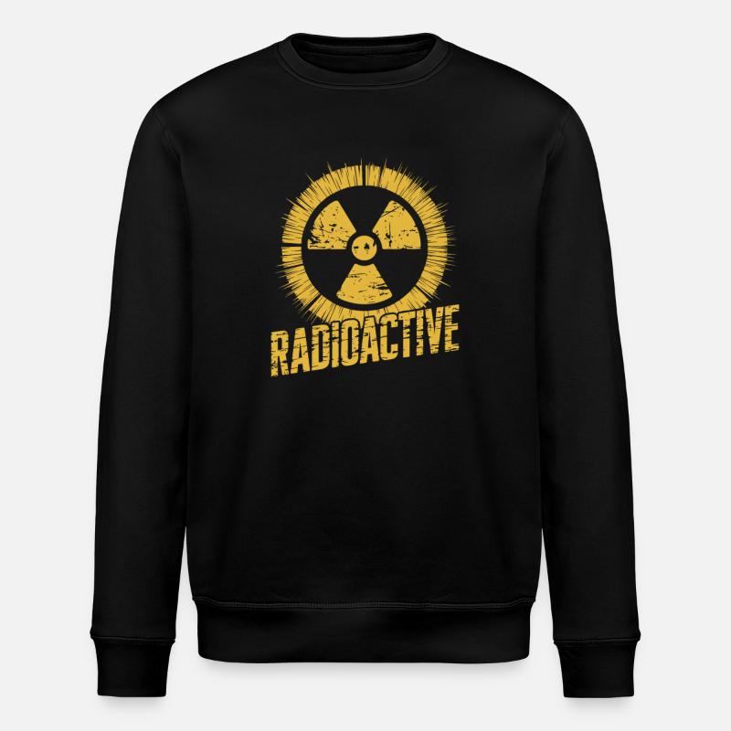 Radioactive - Stanley/Stella Unisex Bio-Sweatshirt ROLLER - Schwarz