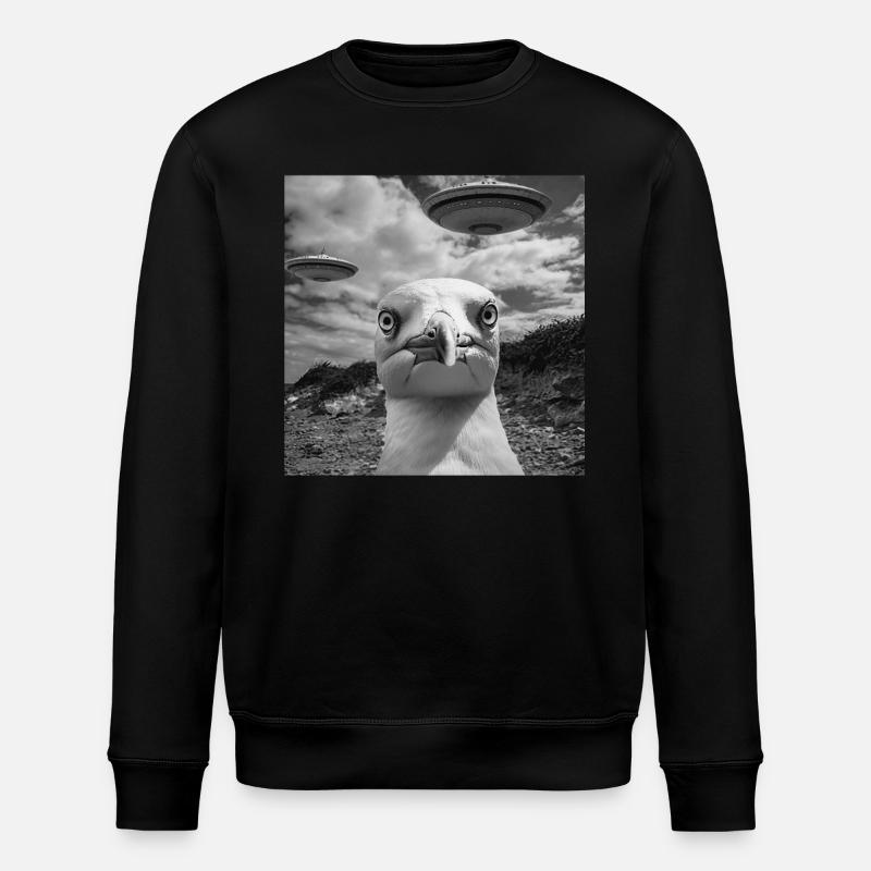 Möwe - Stanley/Stella Unisex Bio-Sweatshirt ROLLER - Schwarz