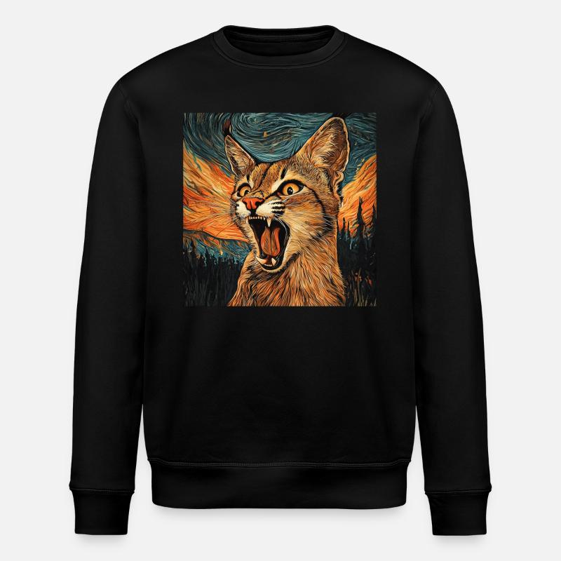 Karakal - Stanley/Stella Unisex Bio-Sweatshirt ROLLER - Schwarz