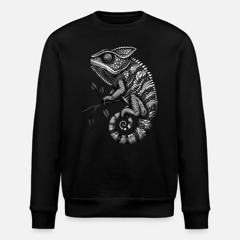Chamäleon - Stanley/Stella Unisex Bio-Sweatshirt ROLLER - Schwarz