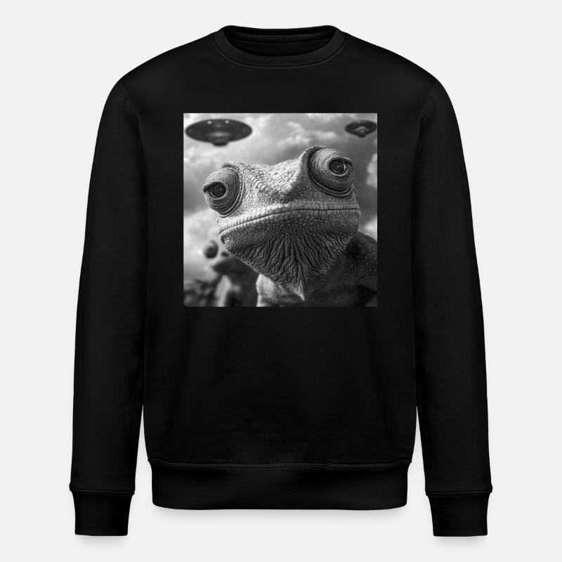 Chamäleon - Stanley/Stella Unisex Bio-Sweatshirt ROLLER - Schwarz