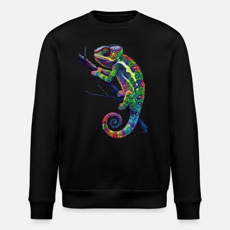 Chamäleon - Stanley/Stella Unisex Bio-Sweatshirt ROLLER - Schwarz
