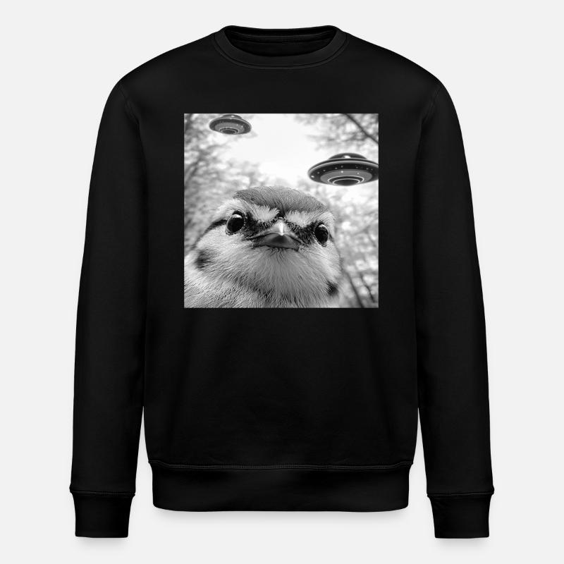 Meise - Stanley/Stella Unisex Bio-Sweatshirt ROLLER - Schwarz