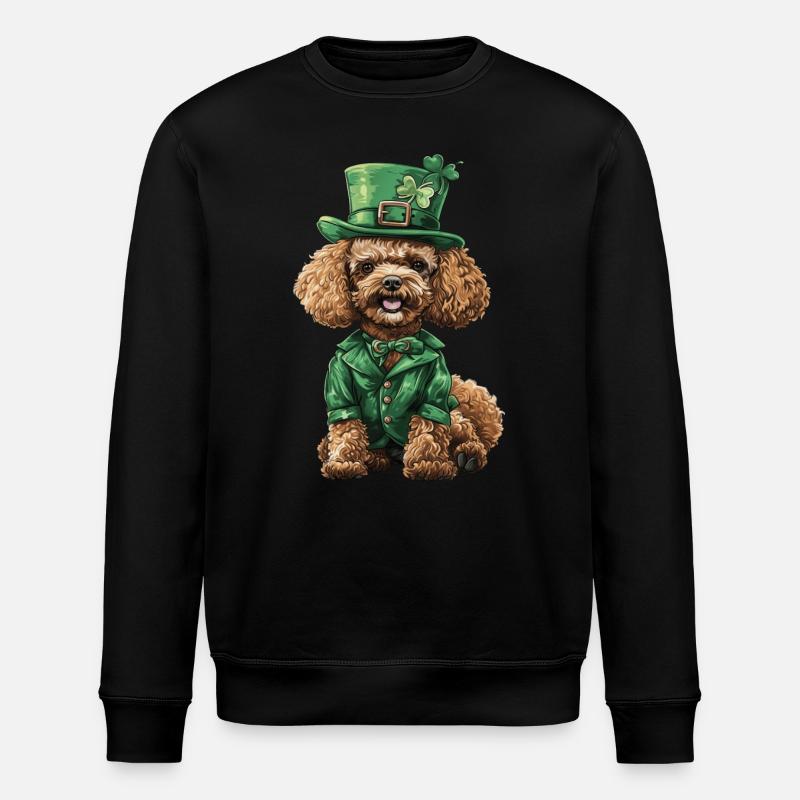 Pudel - Stanley/Stella Unisex Bio-Sweatshirt ROLLER - Schwarz