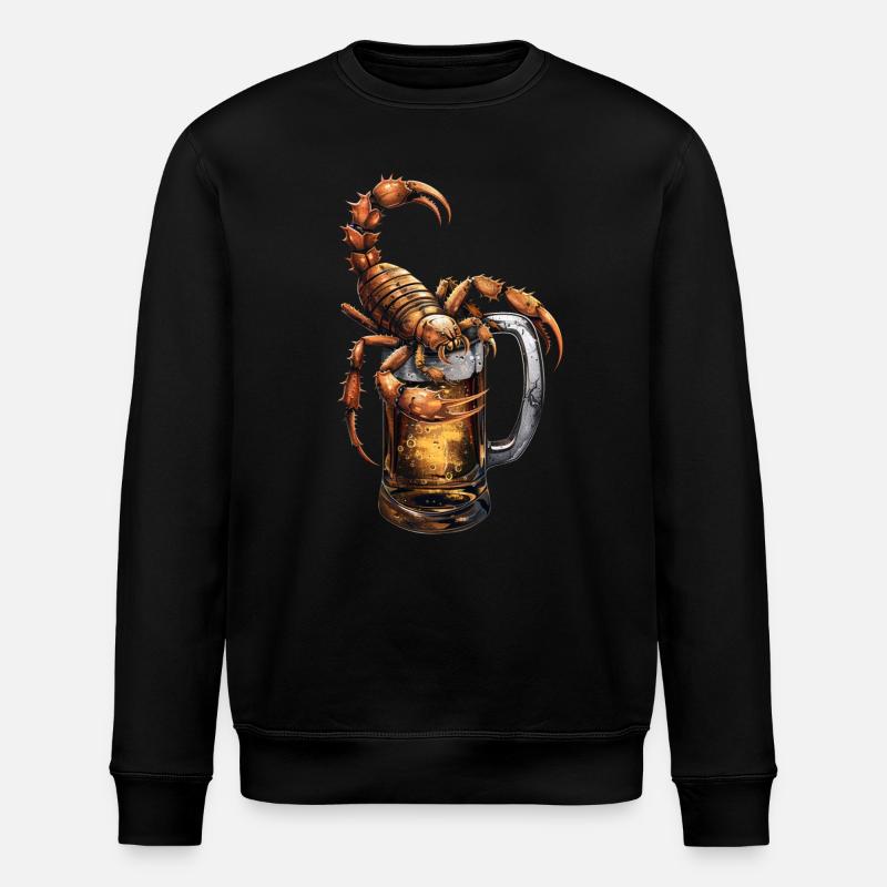 Scorpion Bier - Stanley/Stella Unisex Bio-Sweatshirt ROLLER - Schwarz