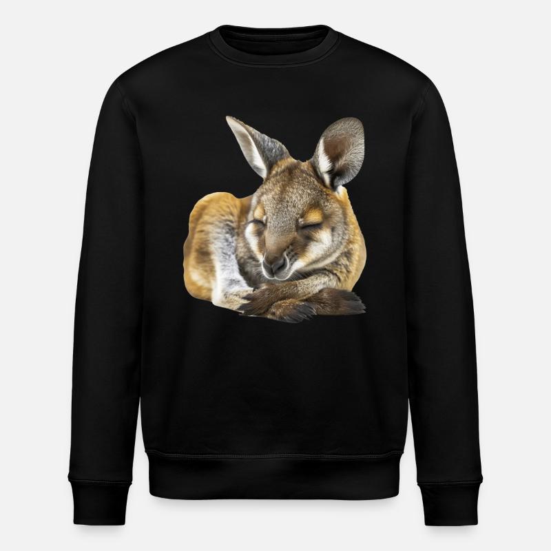 Wallaby - Stanley/Stella Unisex Bio-Sweatshirt ROLLER - Schwarz