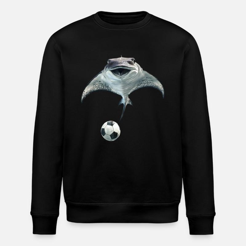 Stachelrochen - Stanley/Stella Unisex Bio-Sweatshirt ROLLER - Schwarz