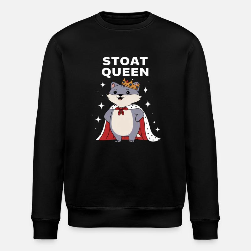 Hermine - Sweat bio ROLLER Stanley/Stella Unisexe - noir