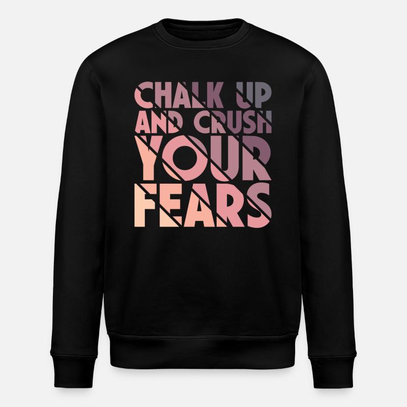 Bloc Chalk Up Boulderer - Sweat bio ROLLER Stanley/Stella Unisexe - noir