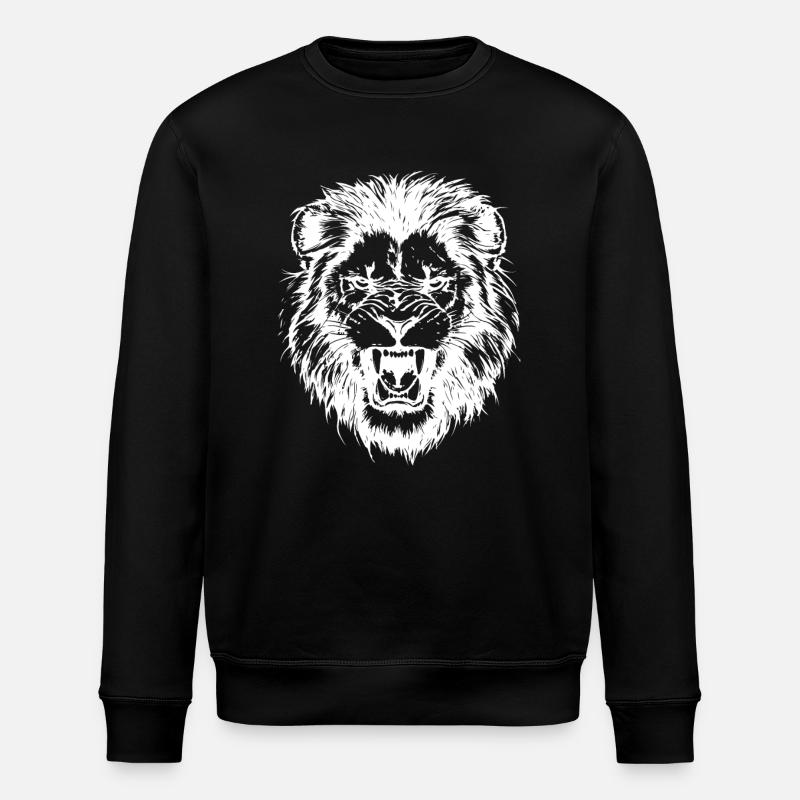 Löwe Design - Stanley/Stella Unisex Bio-Sweatshirt ROLLER - Schwarz
