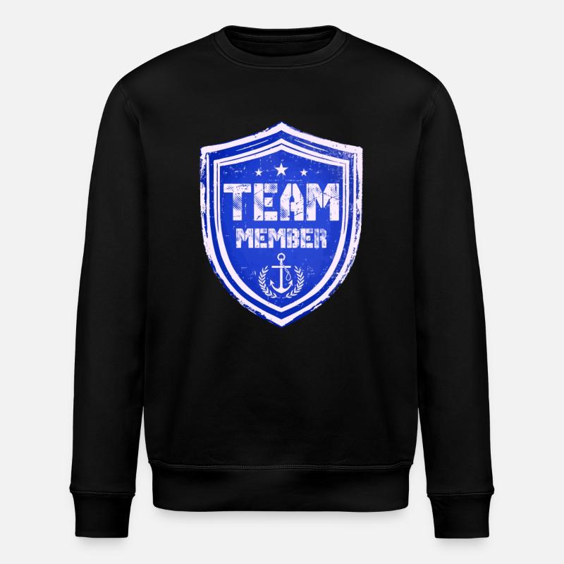 Équipier - Sweat bio ROLLER Stanley/Stella Unisexe - noir