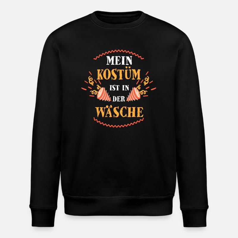 Fasching Karneval - Stanley/Stella Unisex Bio-Sweatshirt ROLLER - Schwarz