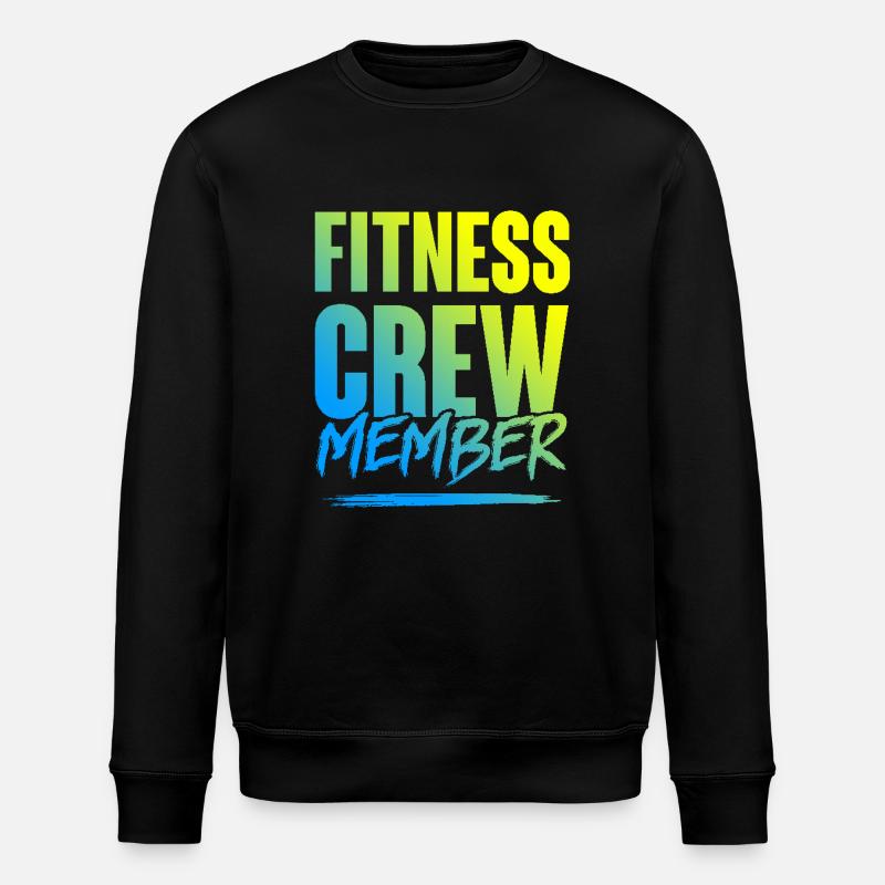 Équipe de conditionnement physique - Sweat bio ROLLER Stanley/Stella Unisexe - noir