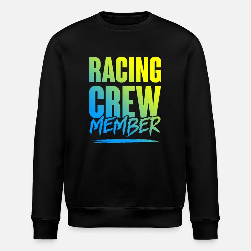 Équipage de course - Sweat bio ROLLER Stanley/Stella Unisexe - noir