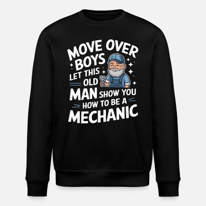 Mechanic Mechanic Workshop - Stanley/Stella ROLLER Unisex Organic Sweatshirt - black