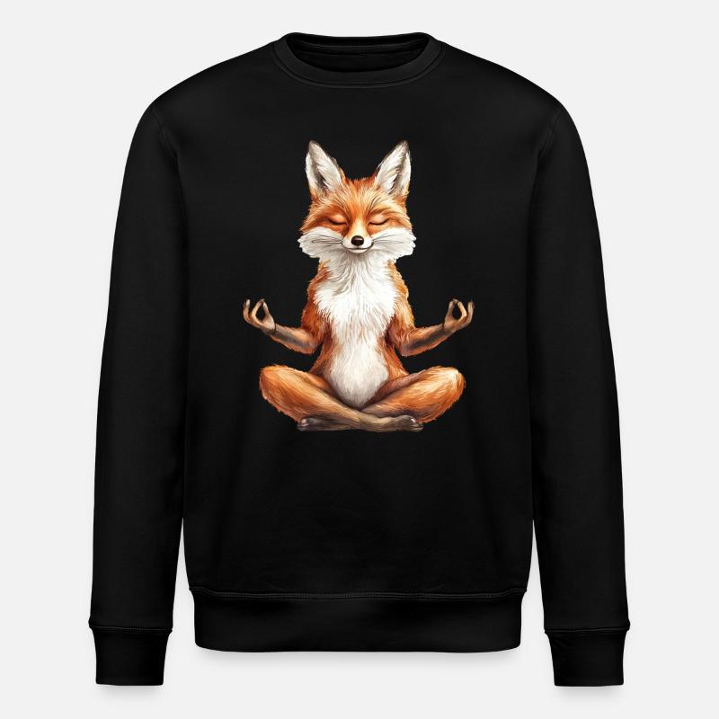 Fuchs - Stanley/Stella Unisex Bio-Sweatshirt ROLLER - Schwarz