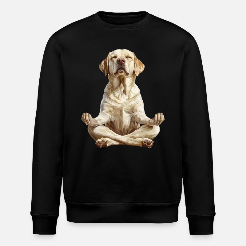 Labrador Retriever - Stanley/Stella Unisex Bio-Sweatshirt ROLLER - Schwarz
