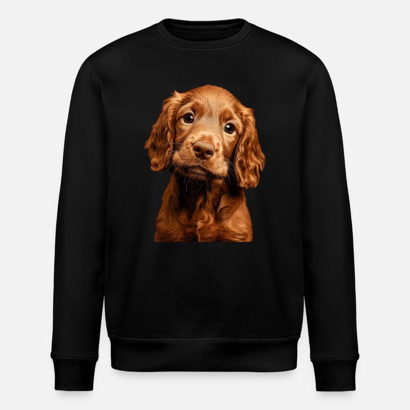 Irish Setter - Stanley/Stella Unisex Bio-Sweatshirt ROLLER - Schwarz