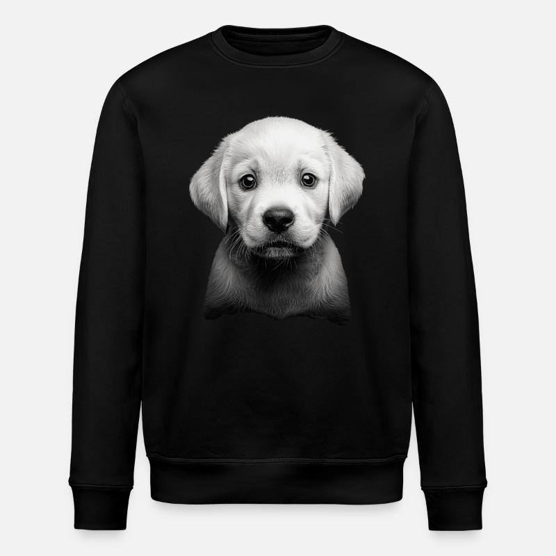 Labrador Retriever - Stanley/Stella Unisex Bio-Sweatshirt ROLLER - Schwarz