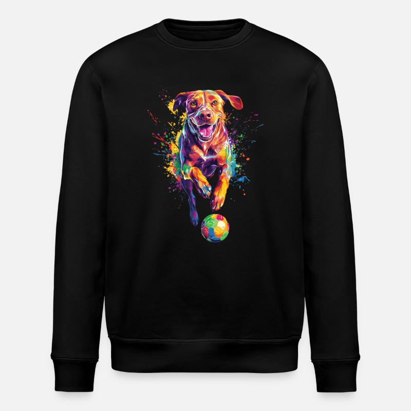 Rhodesian Ridgeback - Stanley/Stella Unisex Bio-Sweatshirt ROLLER - Schwarz