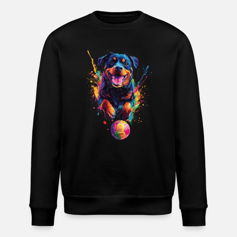 Rottweiler - Stanley/Stella Unisex Bio-Sweatshirt ROLLER - Schwarz