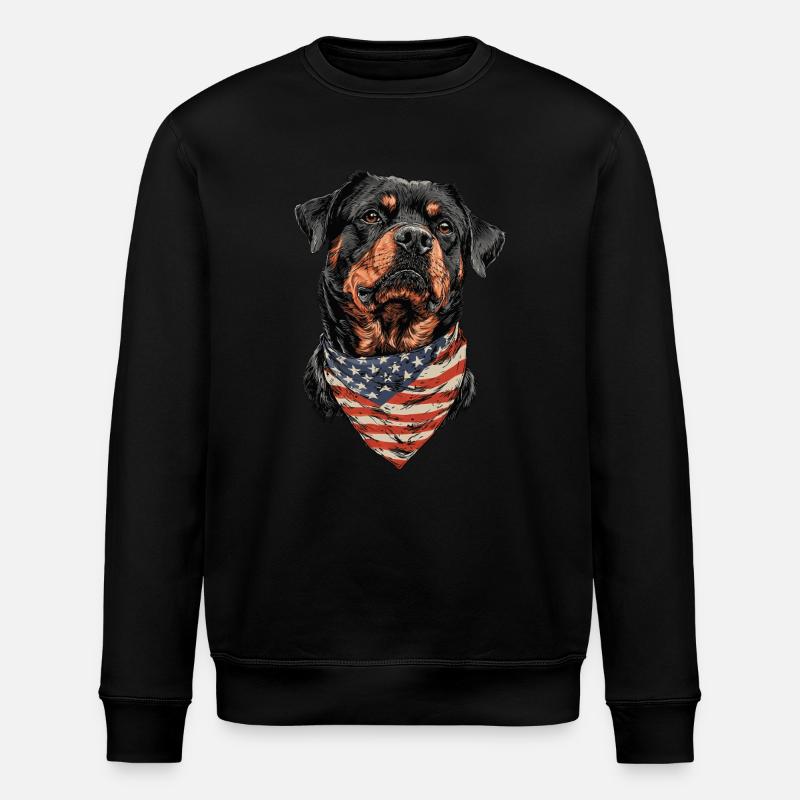 Rottweiler - Stanley/Stella Unisex Bio-Sweatshirt ROLLER - Schwarz