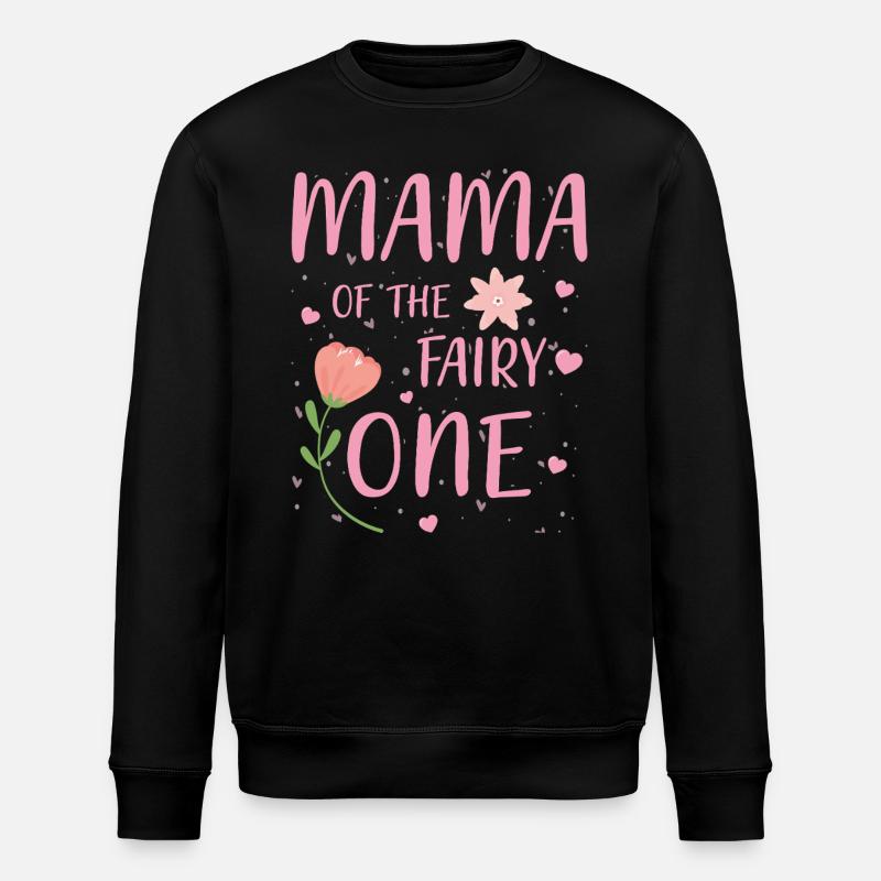 Maman de la fée Une - Sweat bio ROLLER Stanley/Stella Unisexe - noir