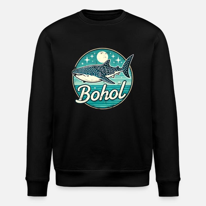 Bohol Philippinen - Stanley/Stella Unisex Bio-Sweatshirt ROLLER - Schwarz