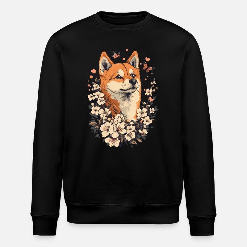 Hund - Stanley/Stella Unisex Bio-Sweatshirt ROLLER - Schwarz