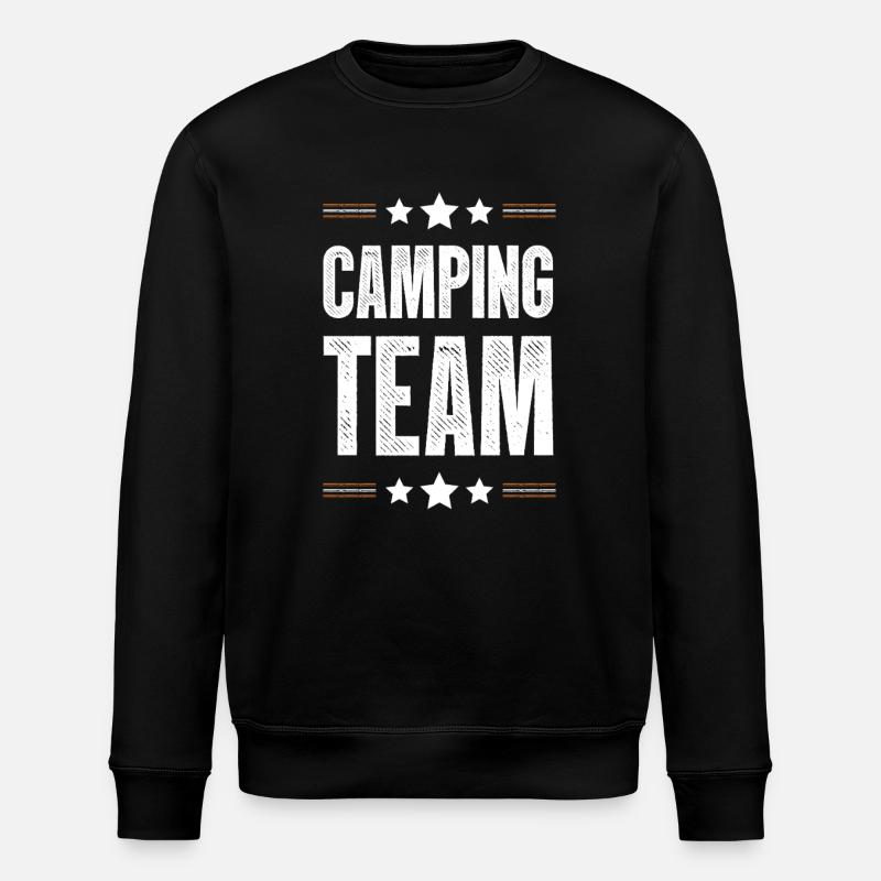 L’équipe du camping - Sweat bio ROLLER Stanley/Stella Unisexe - noir