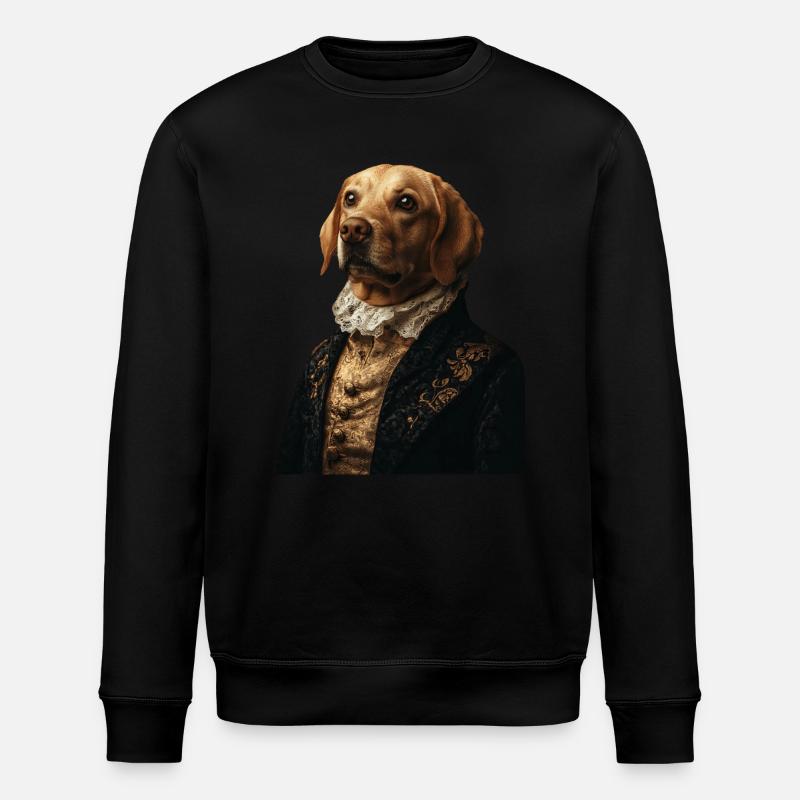 Labrador Retriever - Stanley/Stella Unisex Bio-Sweatshirt ROLLER - Schwarz