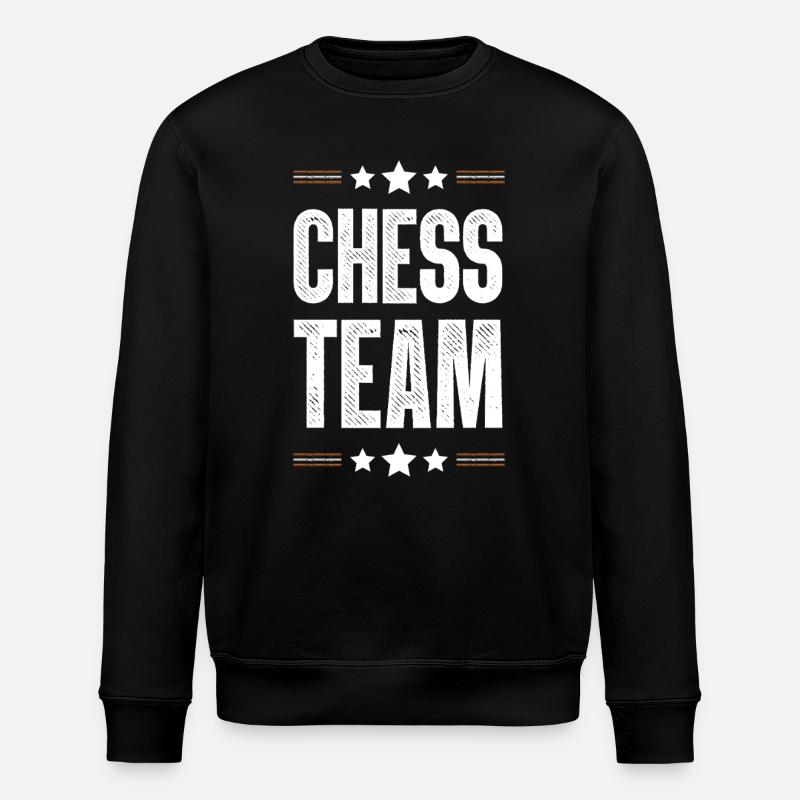 Chess Team - Stanley/Stella Unisex Bio-Sweatshirt ROLLER - Schwarz