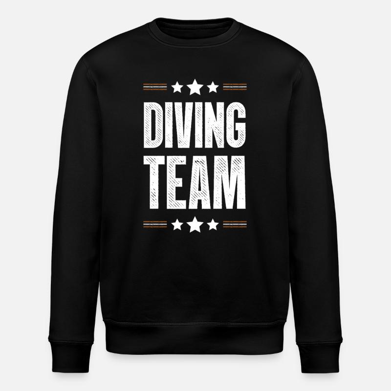 Diving Team - Stanley/Stella Unisex Bio-Sweatshirt ROLLER - Schwarz