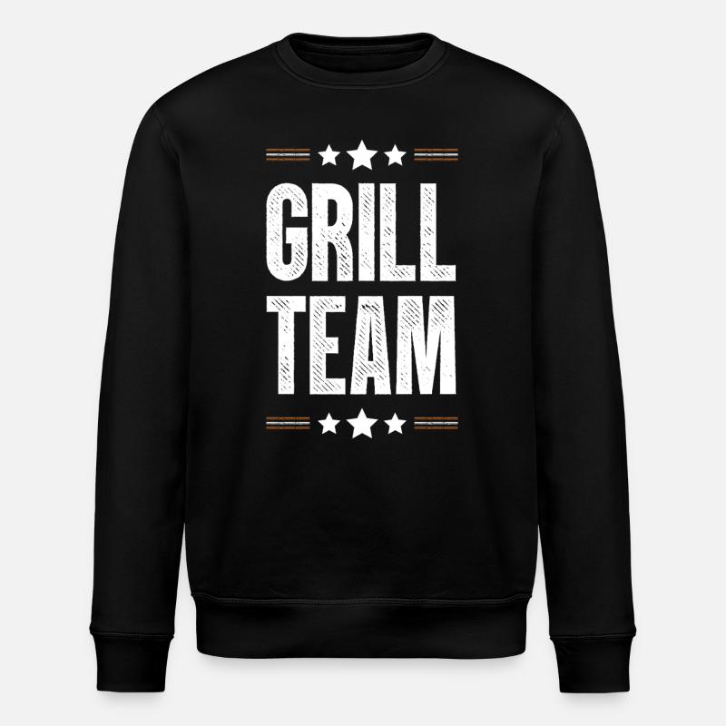 Grill Team - Stanley/Stella ROLLER Unisex Organic Sweatshirt - black