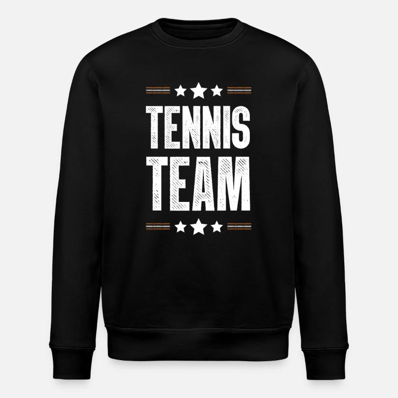 Équipe de tennis - Sweat bio ROLLER Stanley/Stella Unisexe - noir