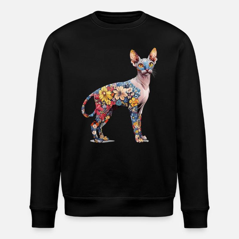 Sphinx - Stanley/Stella Unisex Bio-Sweatshirt ROLLER - Schwarz