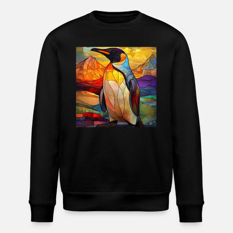 Pinguin - Stanley/Stella Unisex Bio-Sweatshirt ROLLER - Schwarz