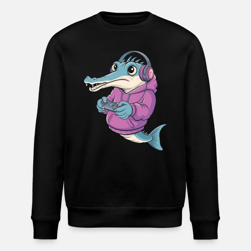 Gar - Stanley/Stella Unisex Bio-Sweatshirt ROLLER - Schwarz