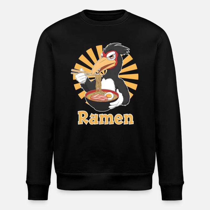 Nashornvogel - Stanley/Stella Unisex Bio-Sweatshirt ROLLER - Schwarz