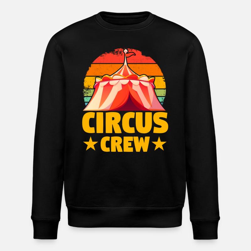 Équipe de cirque - Sweat bio ROLLER Stanley/Stella Unisexe - noir