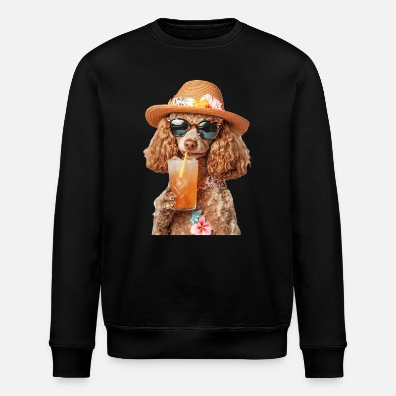 Pudel - Stanley/Stella Unisex Bio-Sweatshirt ROLLER - Schwarz