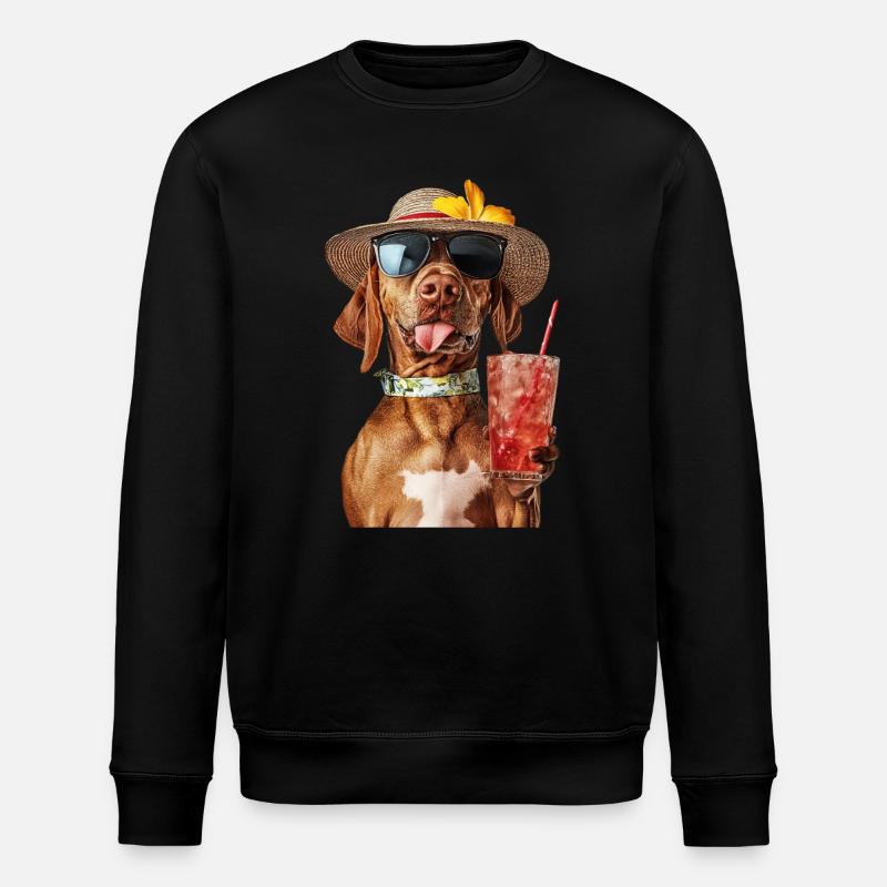 Rhodesian Pitbull Ridgeback - Stanley/Stella Unisex Bio-Sweatshirt ROLLER - Schwarz