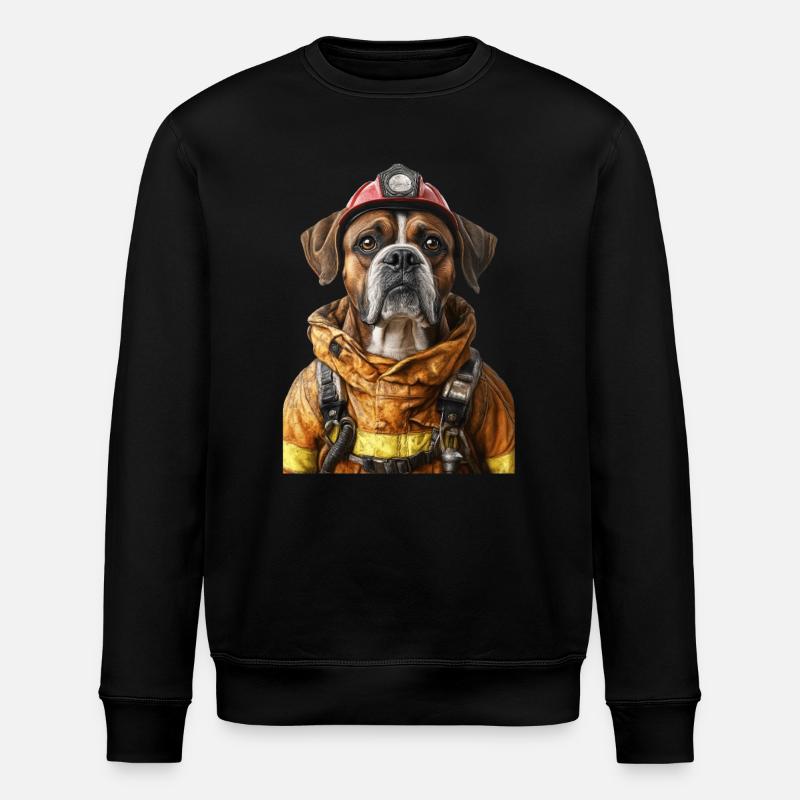 Boxer - Stanley/Stella Unisex Bio-Sweatshirt ROLLER - Schwarz