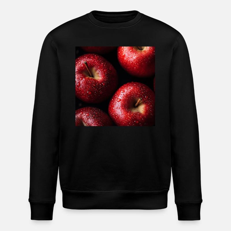 Äpfel - Stanley/Stella Unisex Bio-Sweatshirt ROLLER - Schwarz