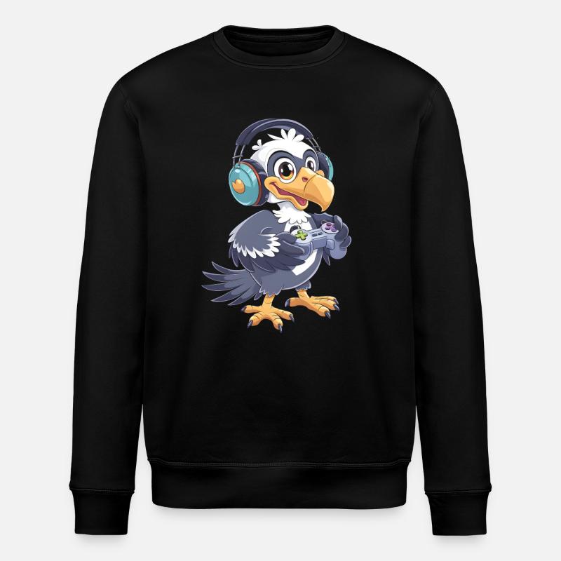 Geier - Stanley/Stella Unisex Bio-Sweatshirt ROLLER - Schwarz