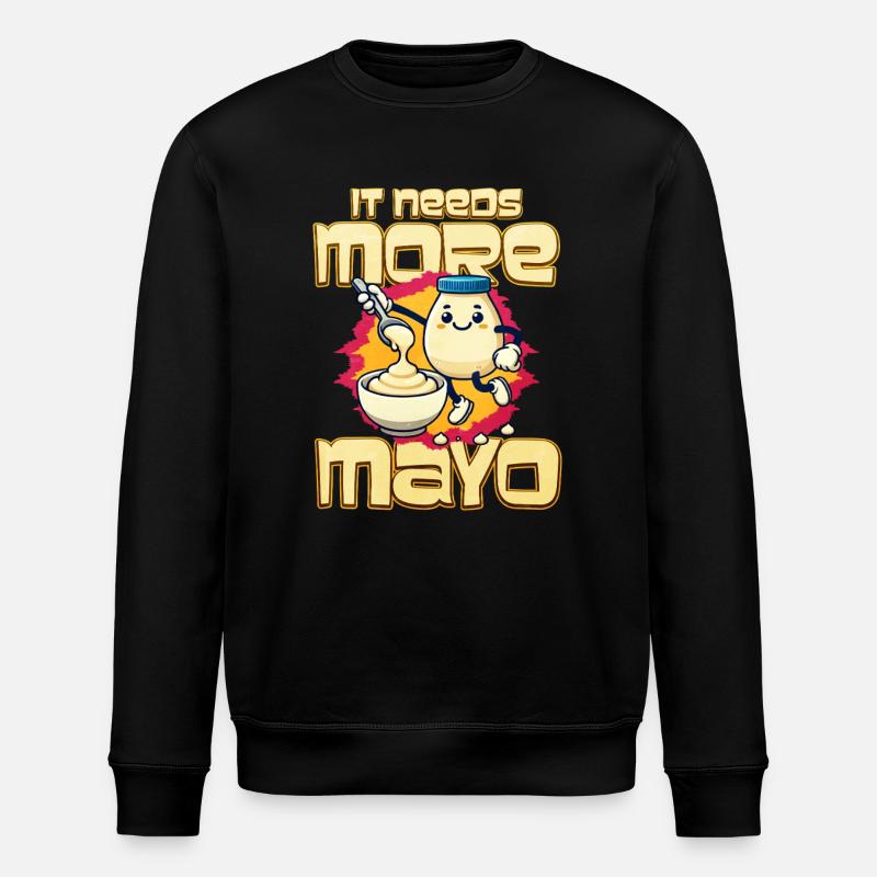 Mayonnaise - Stanley/Stella Unisex Bio-Sweatshirt ROLLER - Schwarz